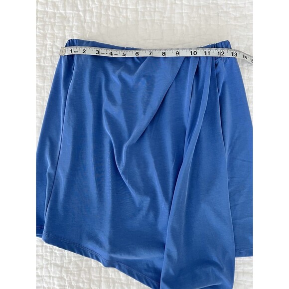 Anthropologie Strapless Top & Pant Lounge Set XXS Runs Large Blue EUC - Picture 6 of 9